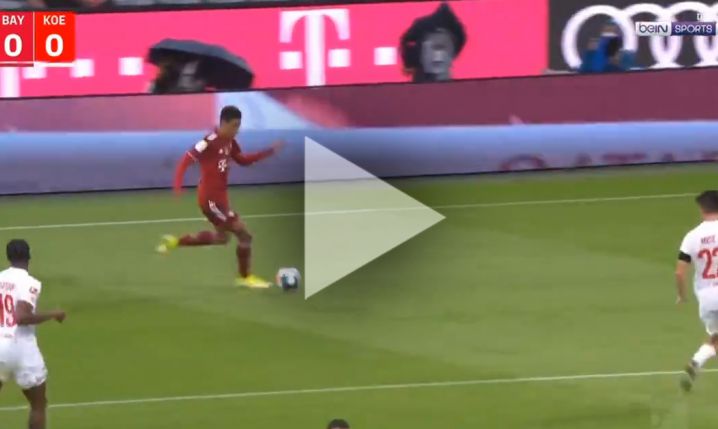Lewandowski STRZELA GOLA na 1-0 z FC Koeln! [VIDEO]